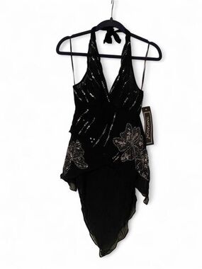 Temptation Black Logo Apparel Label